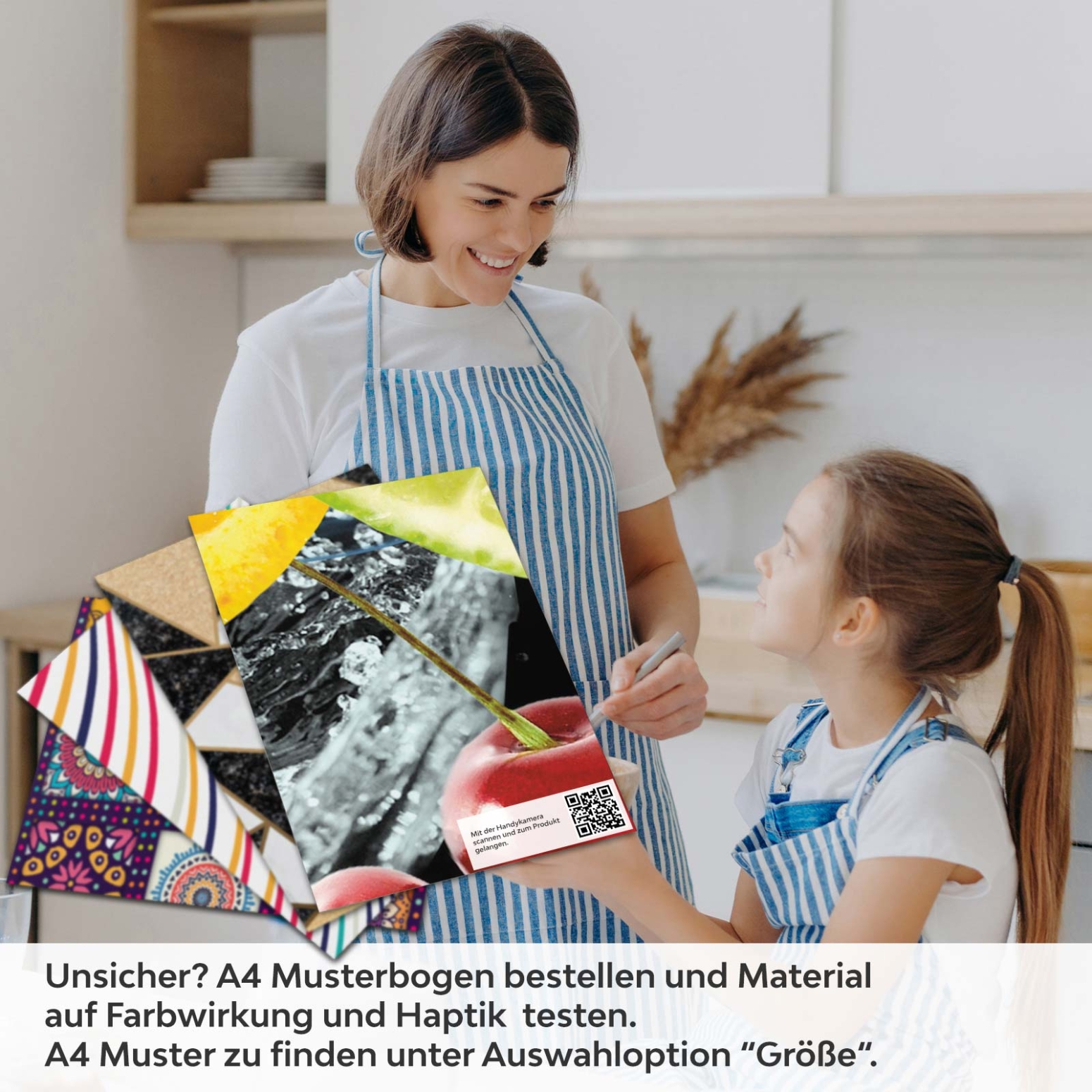 Küchenrückwand Folie Zitrusfrüchte A4 Muster