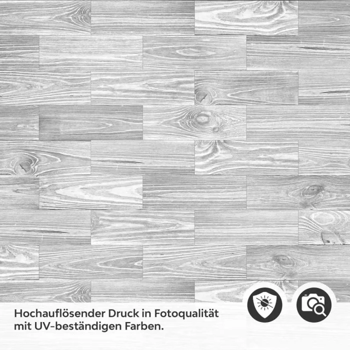 Küchenrückwand Folie Holzdielen Optik Detailbild 2