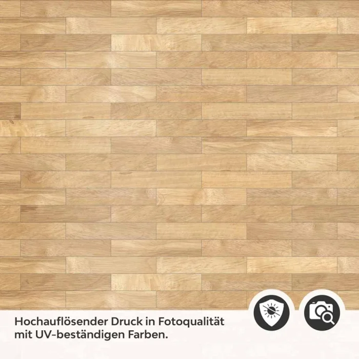 Küchenrückwand Folie Holzriemchen Holzoptik Detailbild 2