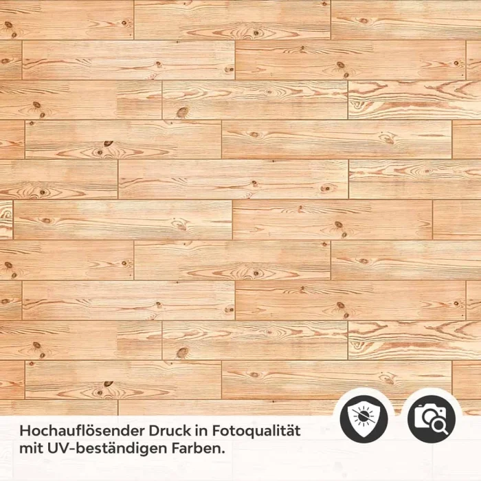 Küchenrückwand Folie Lärche Holzoptik Detailbild 2