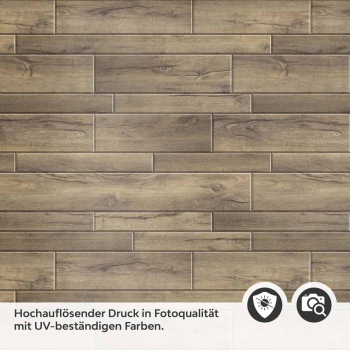 Küchenrückwand Folie Parkettoptik Detailbild 2