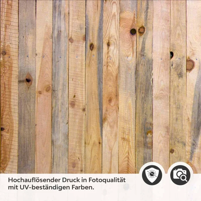 Küchenrückwand Folie Paletten Holz Optik Detailbild 2