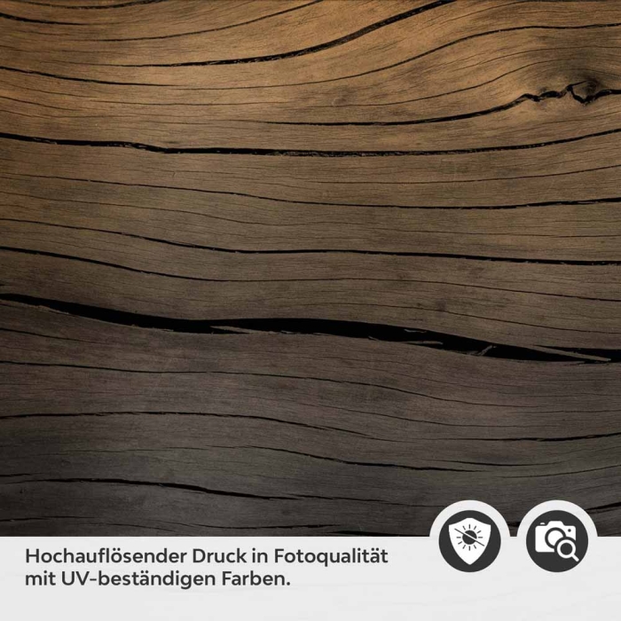 Küchenrückwand Folie Wellenholz Optik Detailbild 2