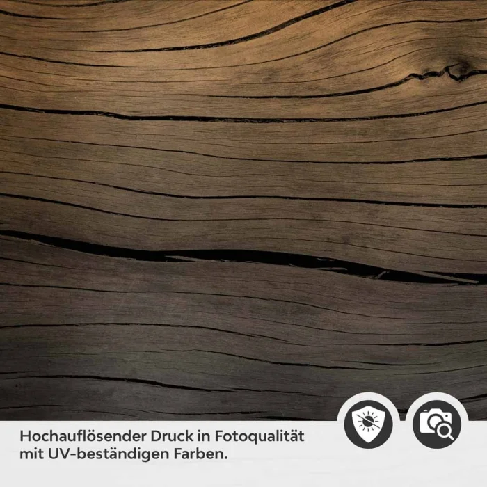 Küchenrückwand Folie Wellenholz Optik Detailbild 2