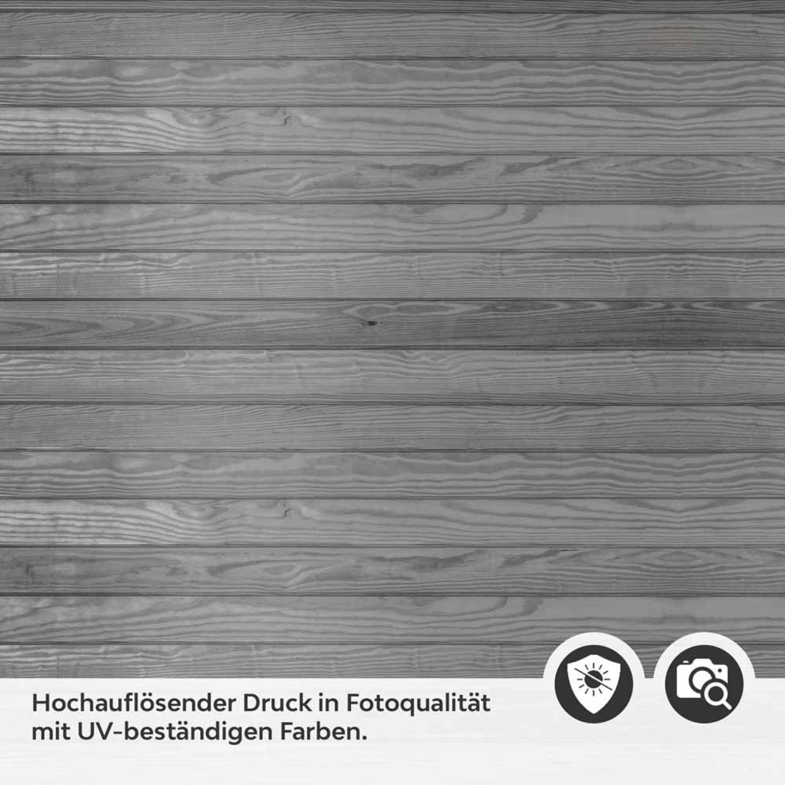 Küchenrückwand Folie elegante graue Holzimitation A4 Muster