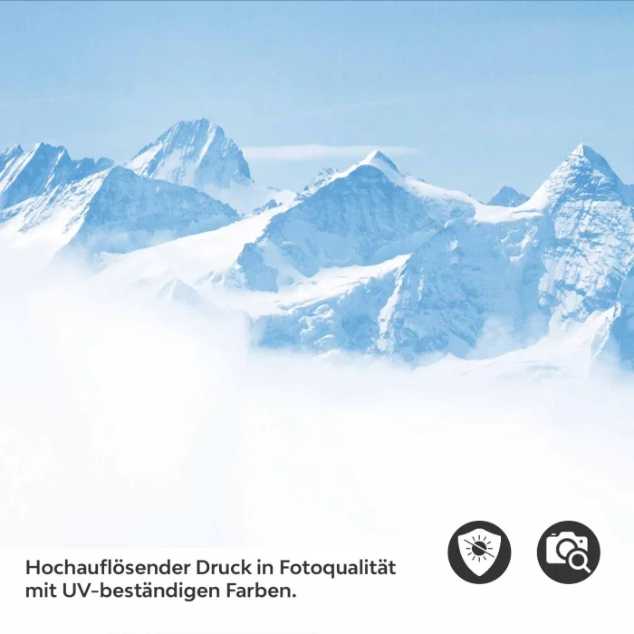 Küchenrückwand Folie Eisberge Detailbild 2