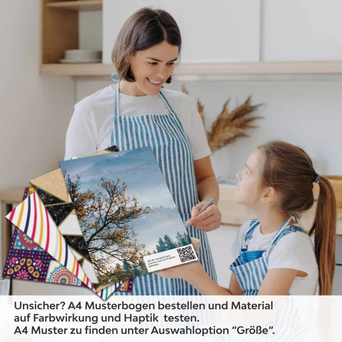 Küchenrückwand Folie Weide A4 Muster