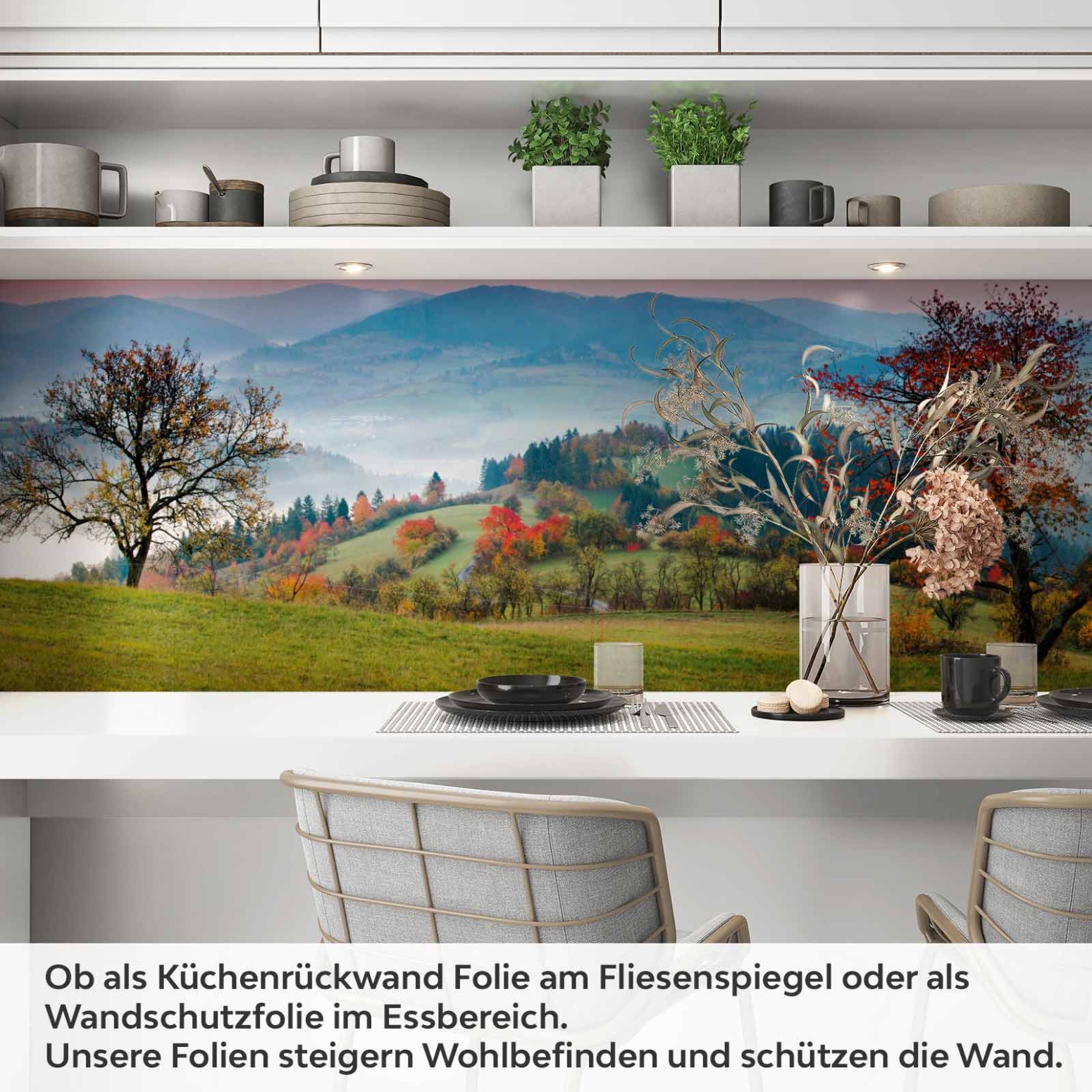 Küchenrückwand Folie Weide Artikelbild 1