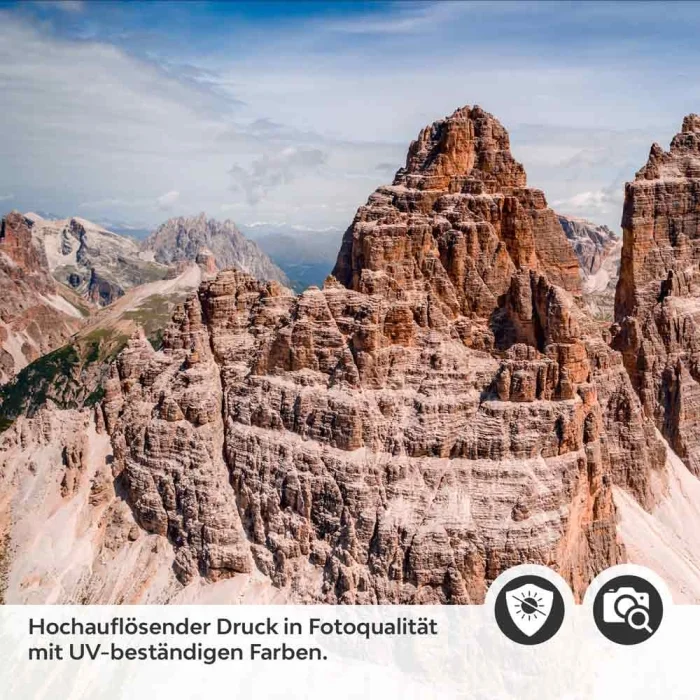Küchenrückwand Folie Canyon Fluss & Berglandschaft Detailbild 2