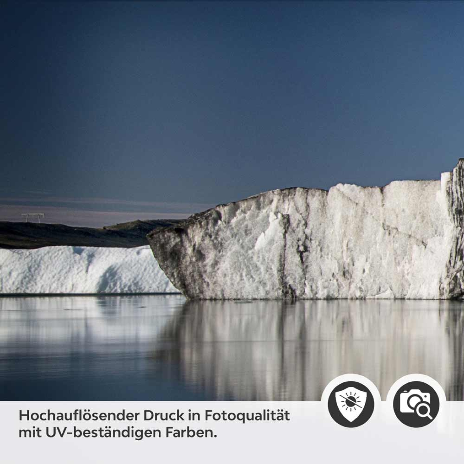 Küchenrückwand Folie Eismeer & Gletscherlandschaft Detailbild 2