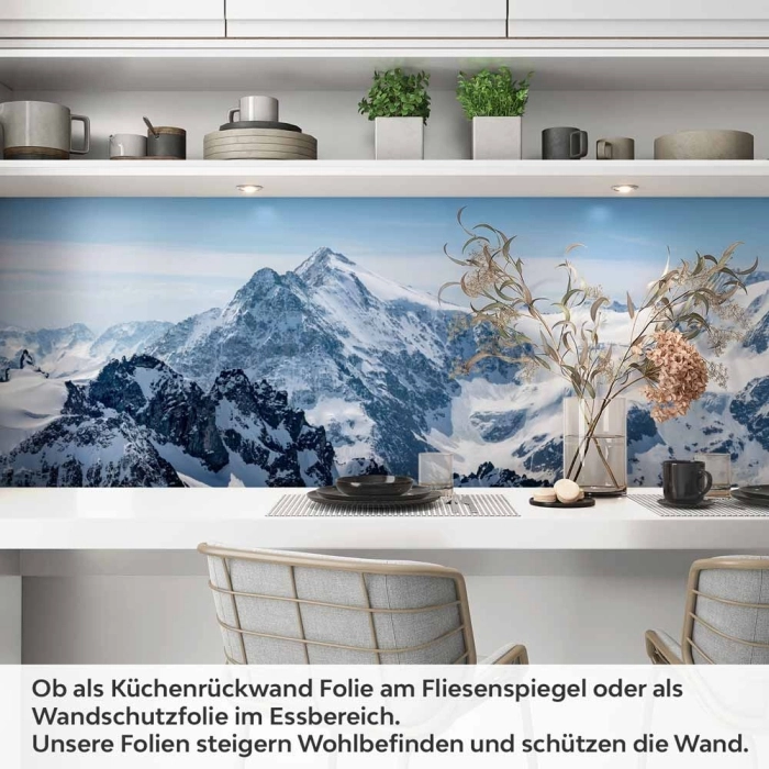 Küchenrückwand Folie ewige Eislandschaft Artikelbild 1