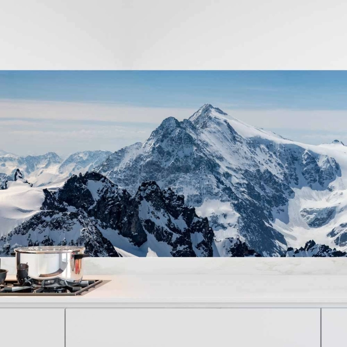 Küchenrückwand Folie ewige Eislandschaft