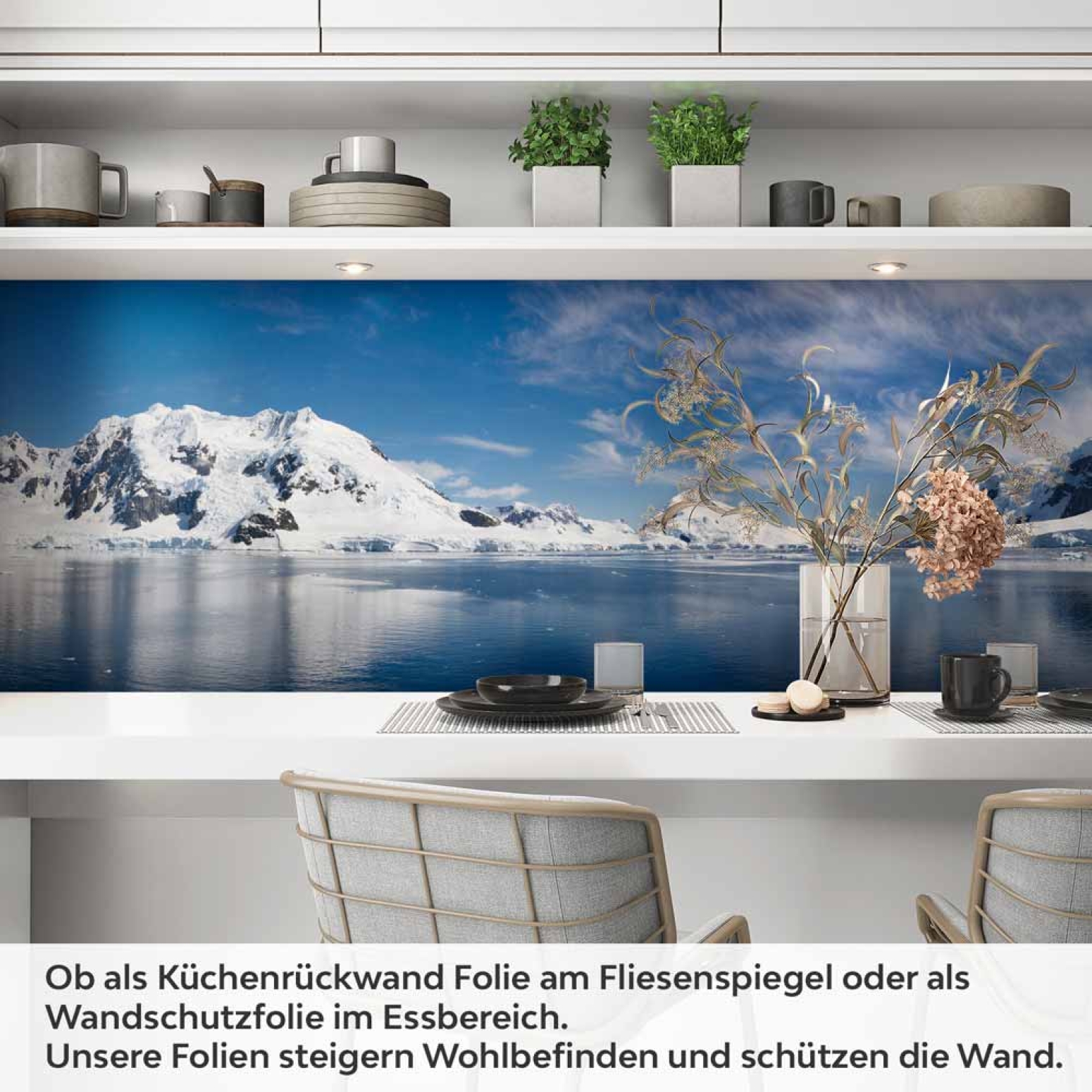 Küchenrückwand Folie arktische Schönheit Artikelbild 1