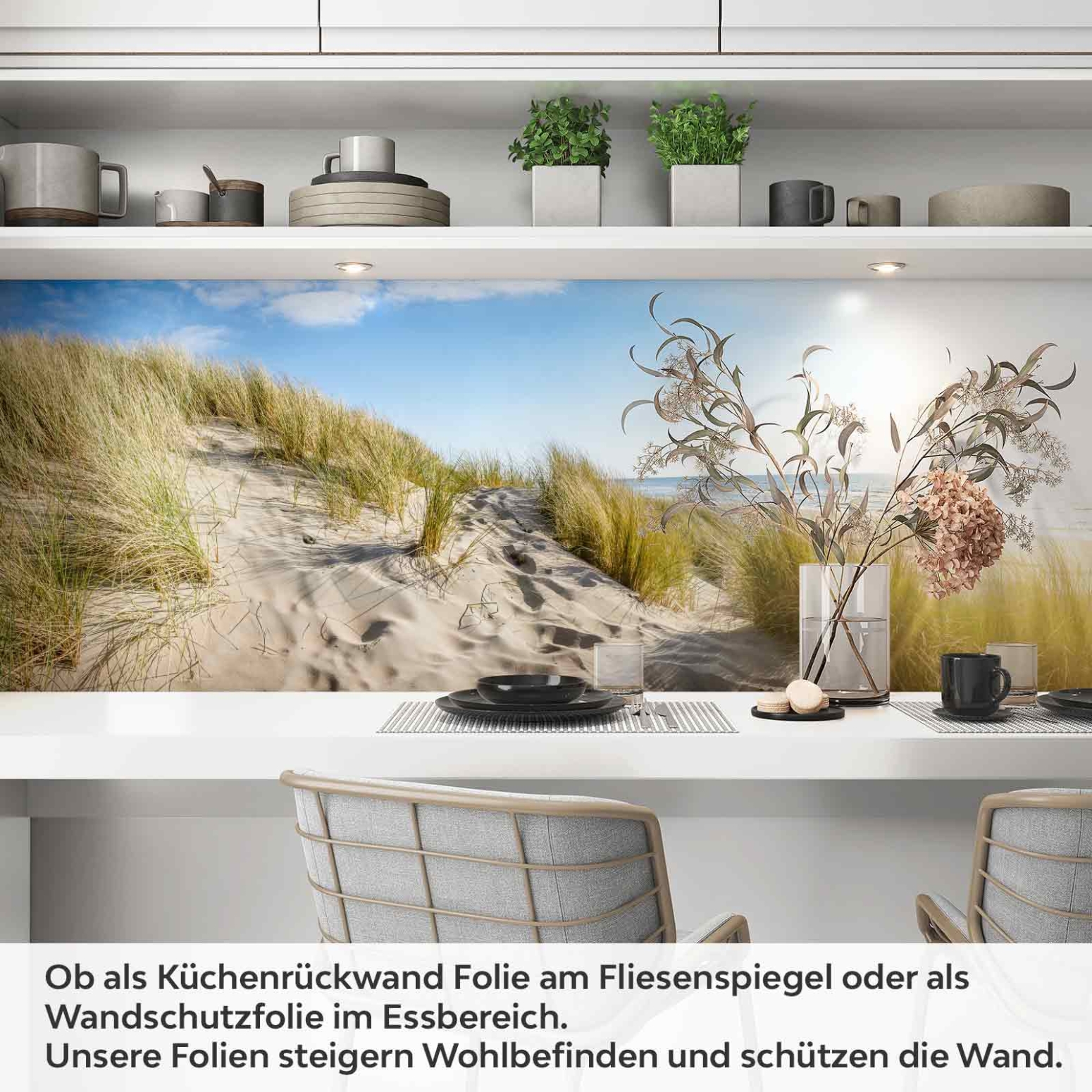 Küchenrückwand Folie Stranddüne Artikelbild 1