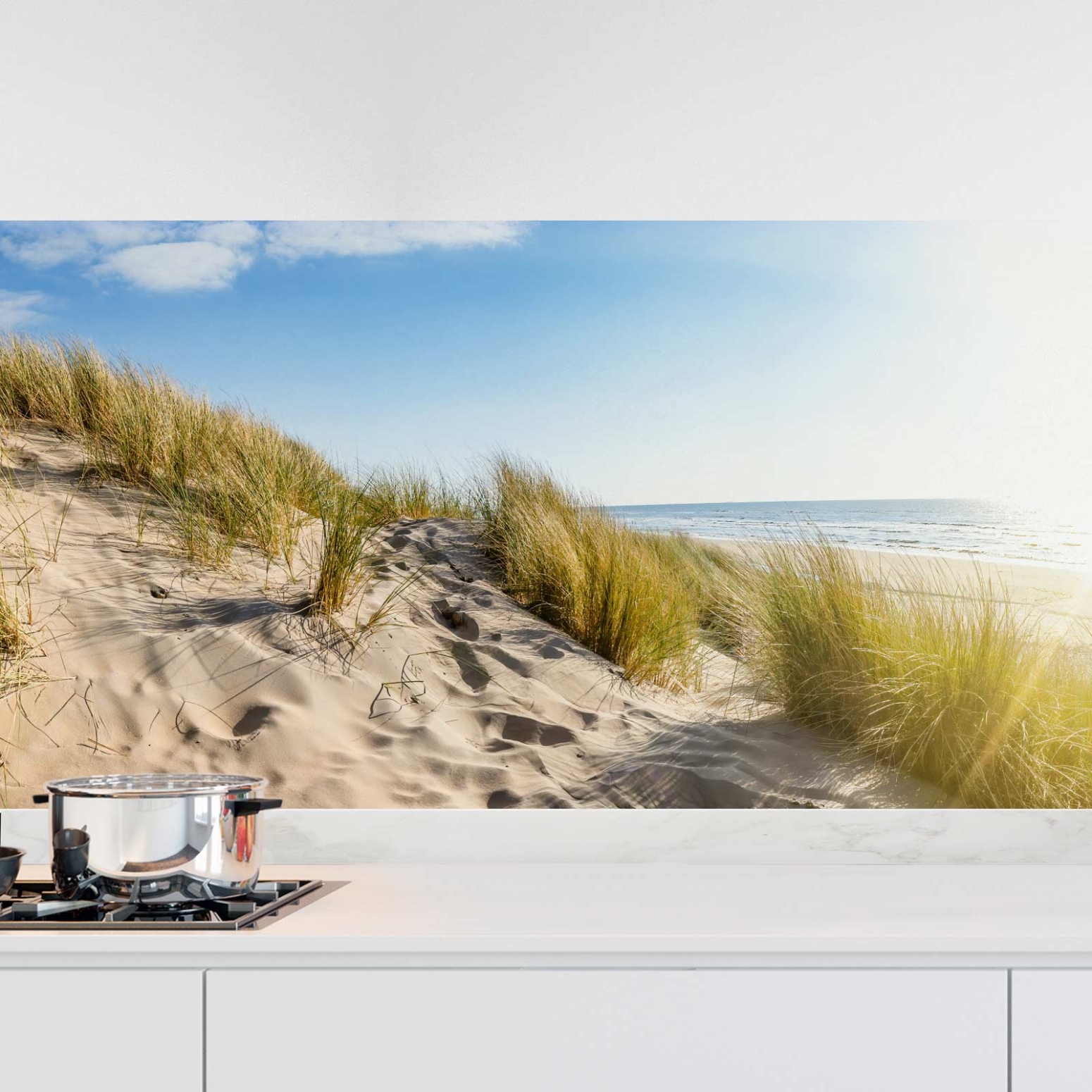 Küchenrückwand Folie Stranddüne