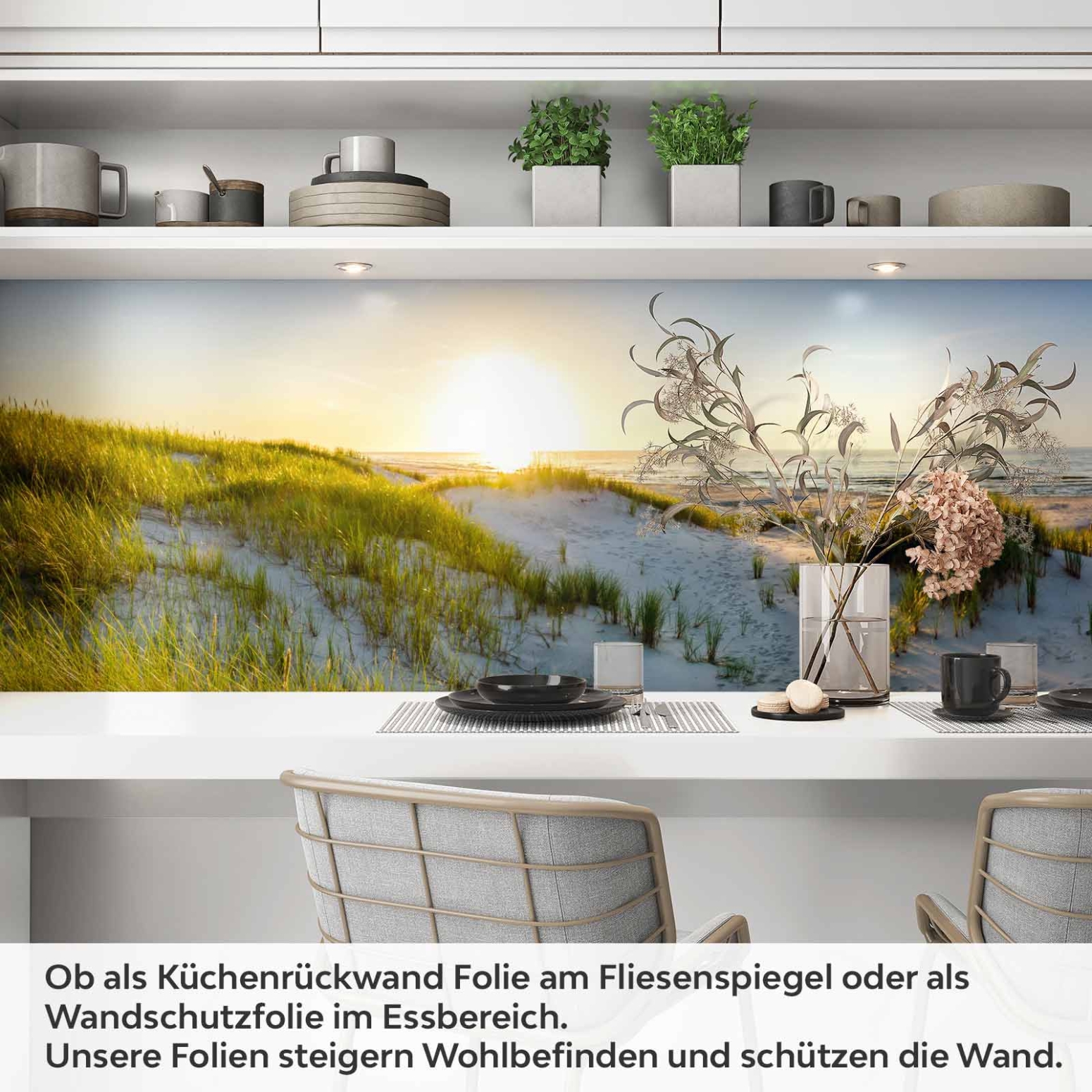 Küchenrückwand Folie Düne am Meer Artikelbild 1