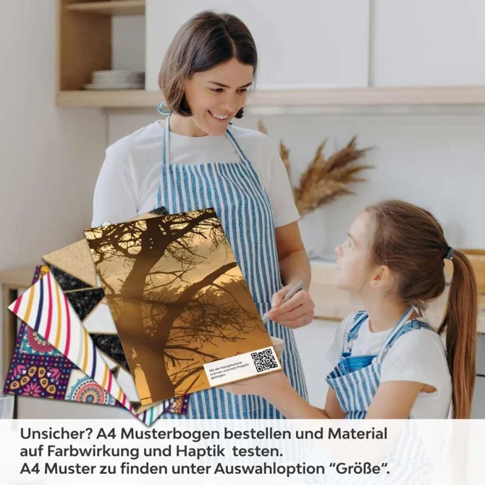 Küchenrückwand Folie Sanfter Dunst über der Landschaft A4 Muster