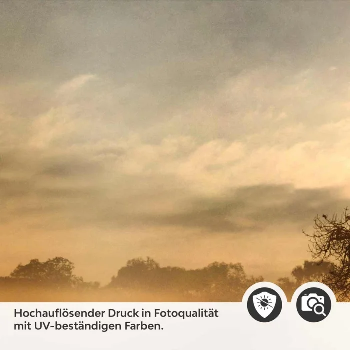 Küchenrückwand Folie Sanfter Dunst über der Landschaft Detailbild 2