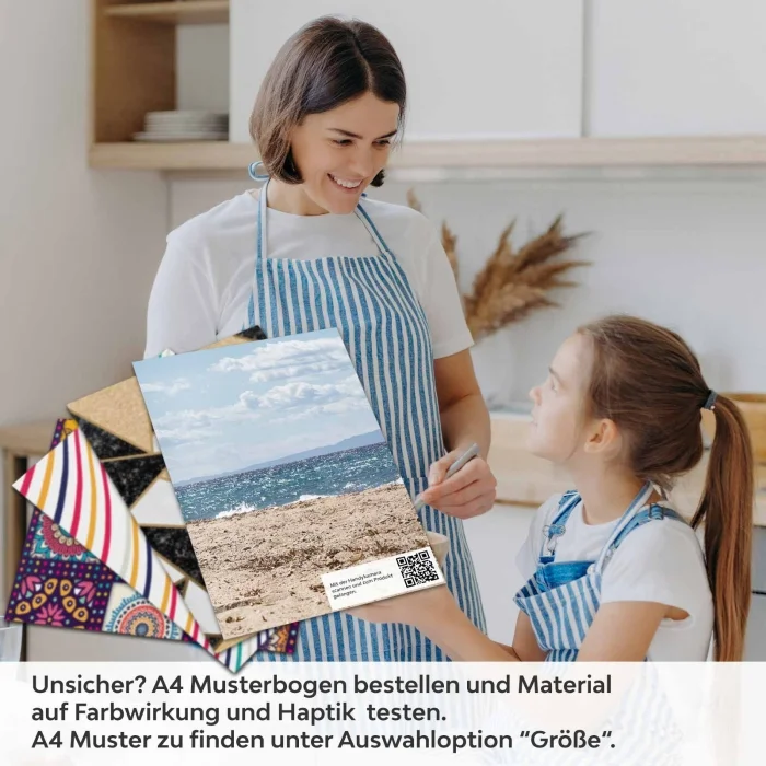 Küchenrückwand Folie naturnaher Strand A4 Muster