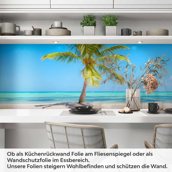 Küchenrückwand Folie Karibisches Meer Artikelbild 1