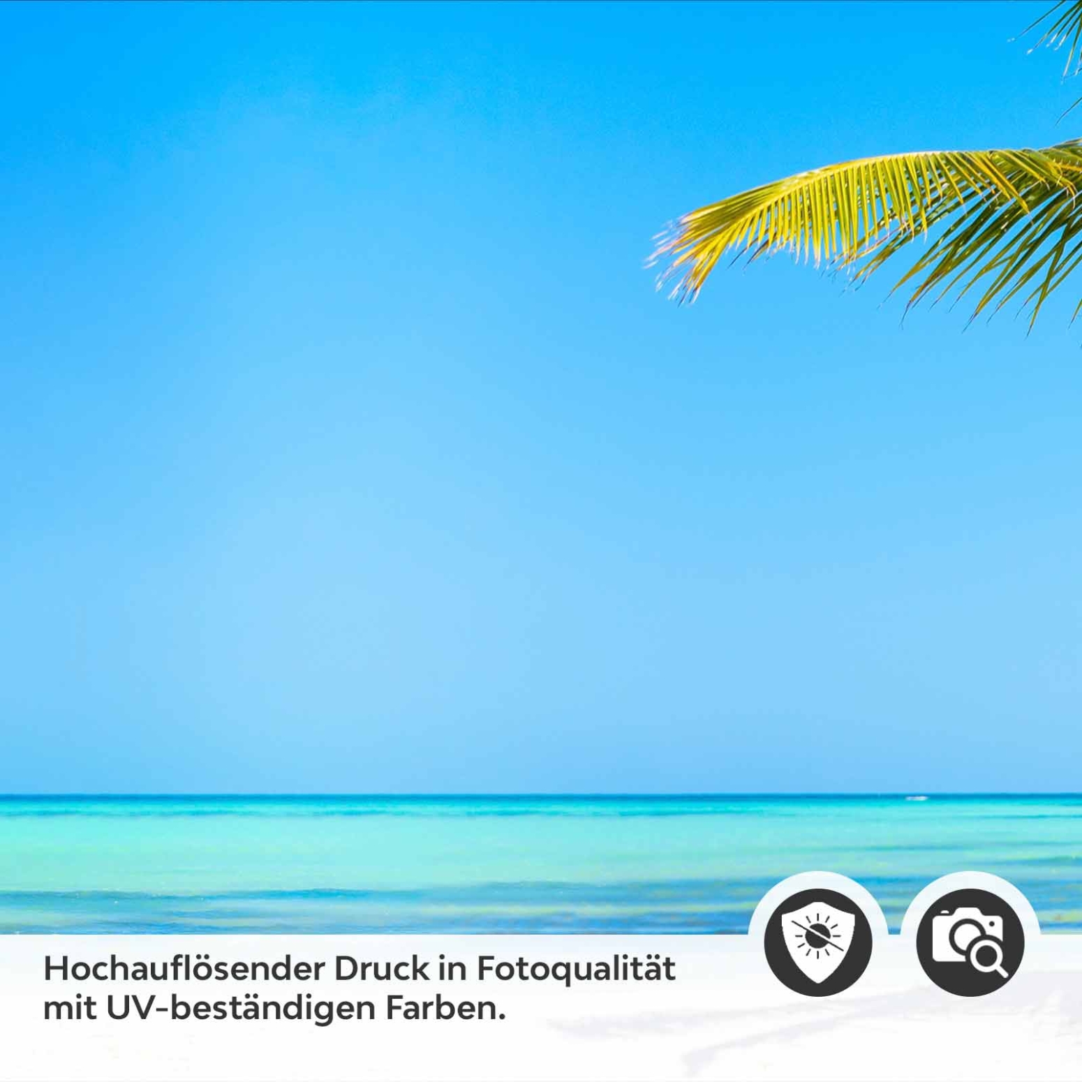 Küchenrückwand Folie Karibisches Meer Detailbild 2