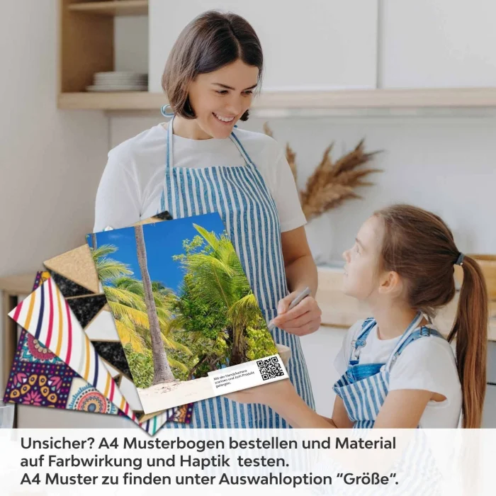 Küchenrückwand Folie Karibisches Meer A4 Muster