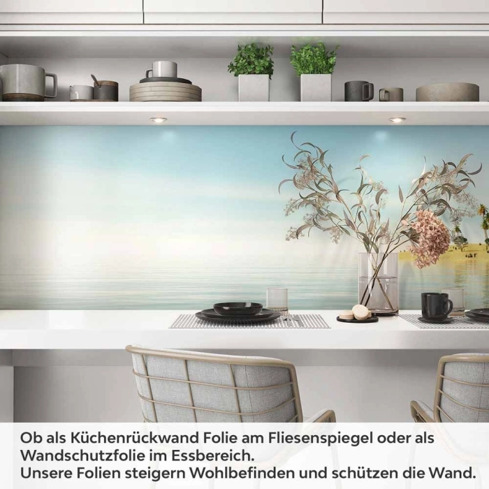 Küchenrückwand Folie Karibikfeeling Artikelbild 1