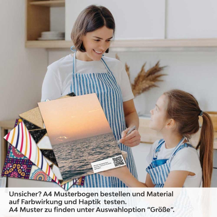 Küchenrückwand Folie Sonnenuntergangspanorama A4 Muster