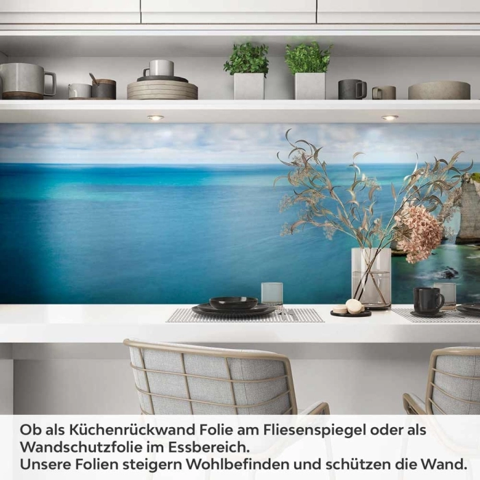 Küchenrückwand Folie Alabasterküste Artikelbild 1