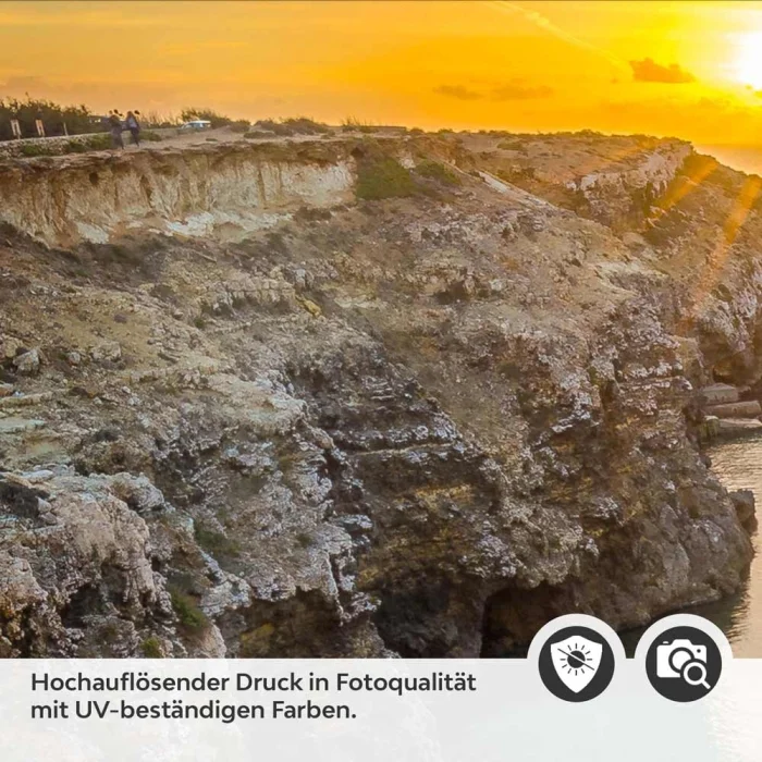 Küchenrückwand Folie Malta Küstenschönheit Detailbild 2