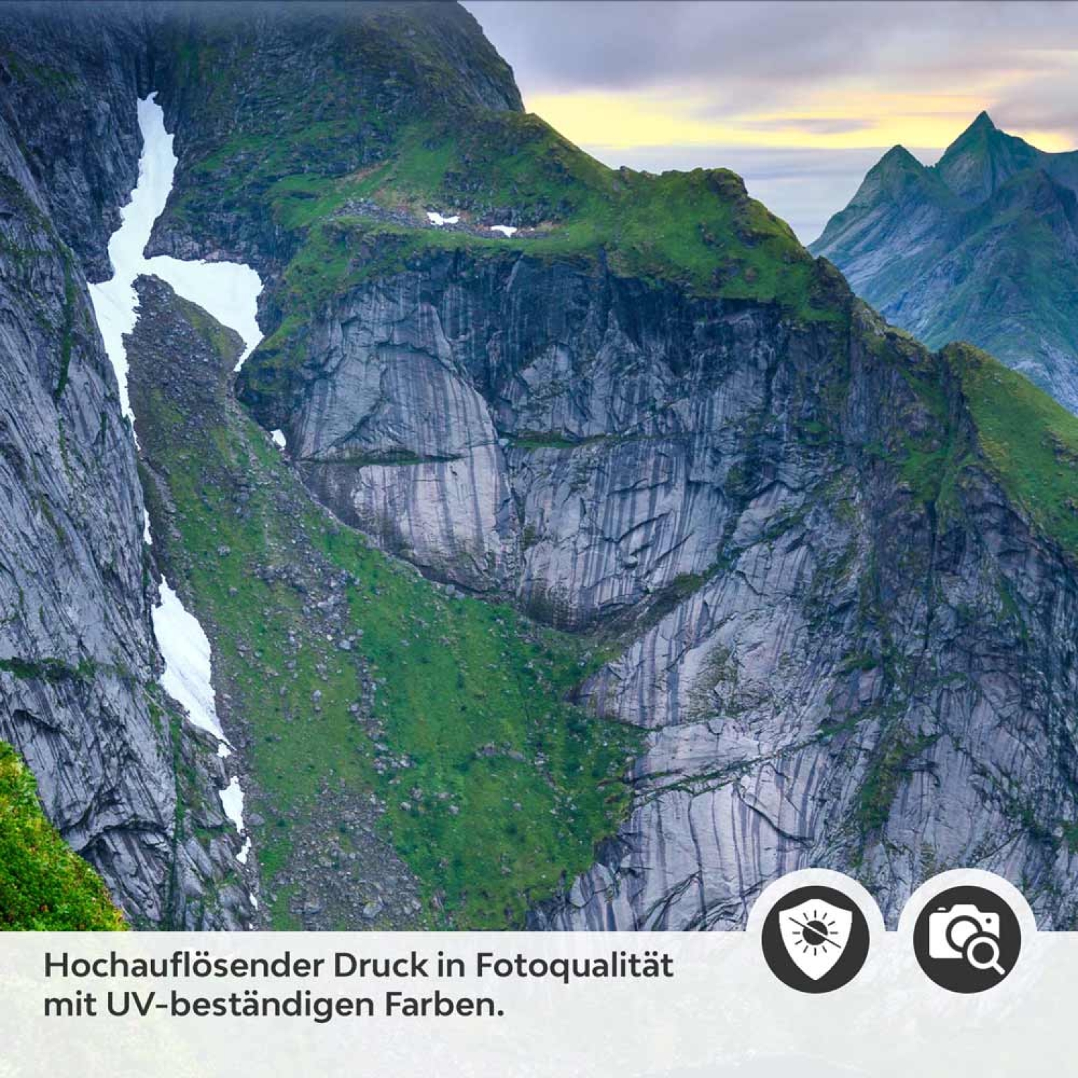 Küchenrückwand Folie Norwegens Schönheit Detailbild 2