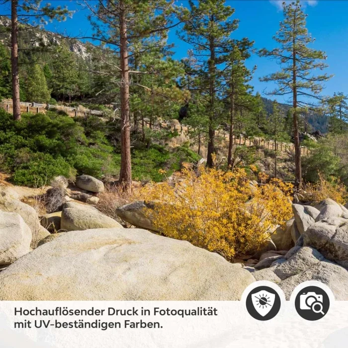 Küchenrückwand Folie Klarer See - Natur und Sonne Detailbild 2