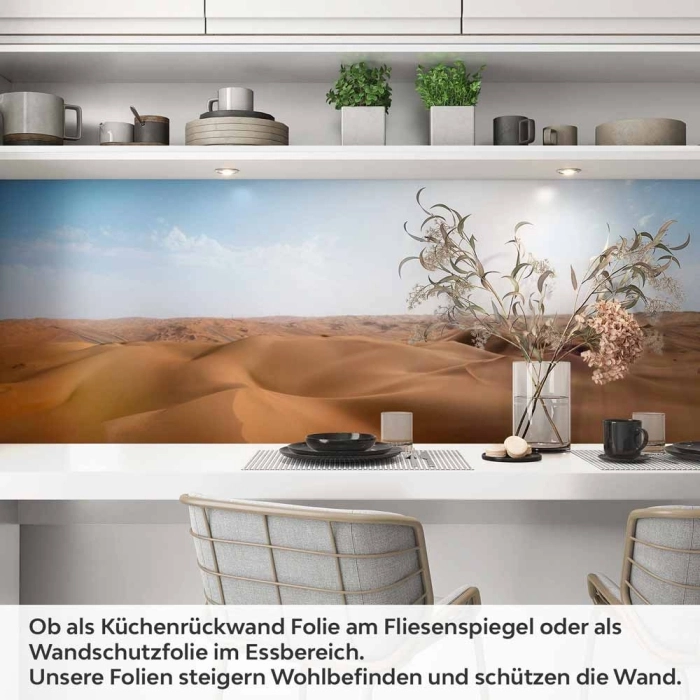 Küchenrückwand Folie Dünenmeer - Ein Hauch von Unendlichkeit Artikelbild 1