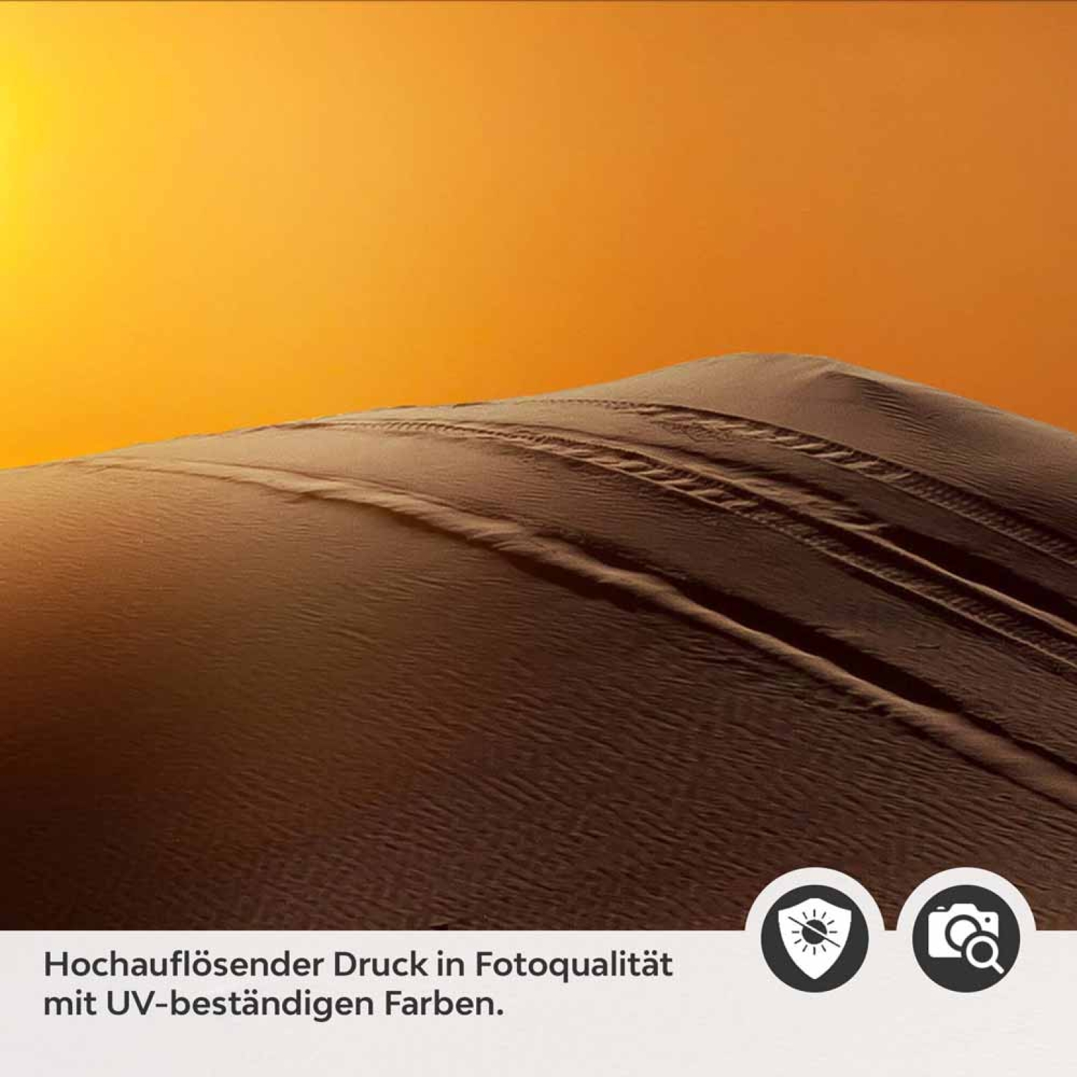 Küchenrückwand Folie Wüstensilhouette Detailbild 2
