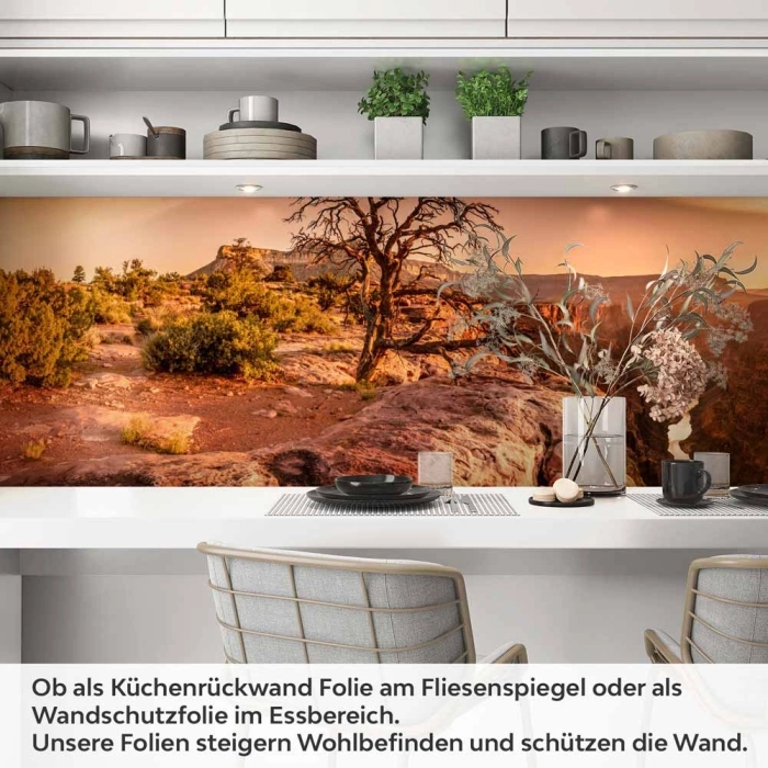Küchenrückwand Folie Canyon Landschaft Artikelbild 1