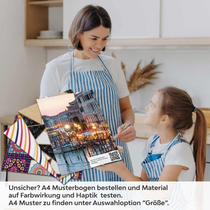 Küchenrückwand Folie italienischen Altstadtidylle A4 Muster