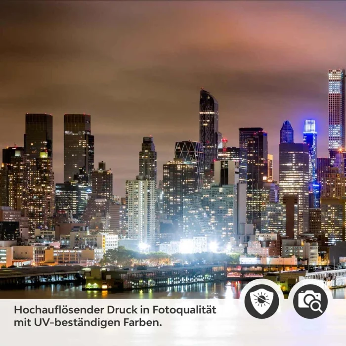 Küchenrückwand Folie Hafenblick auf New York Detailbild 2