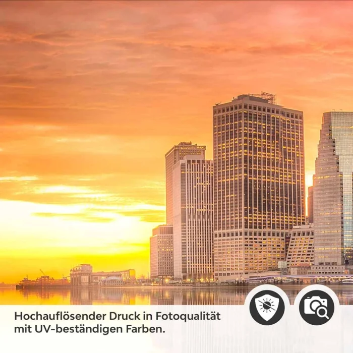 Küchenrückwand Folie zwei Brücken, eine Stadt Detailbild 2