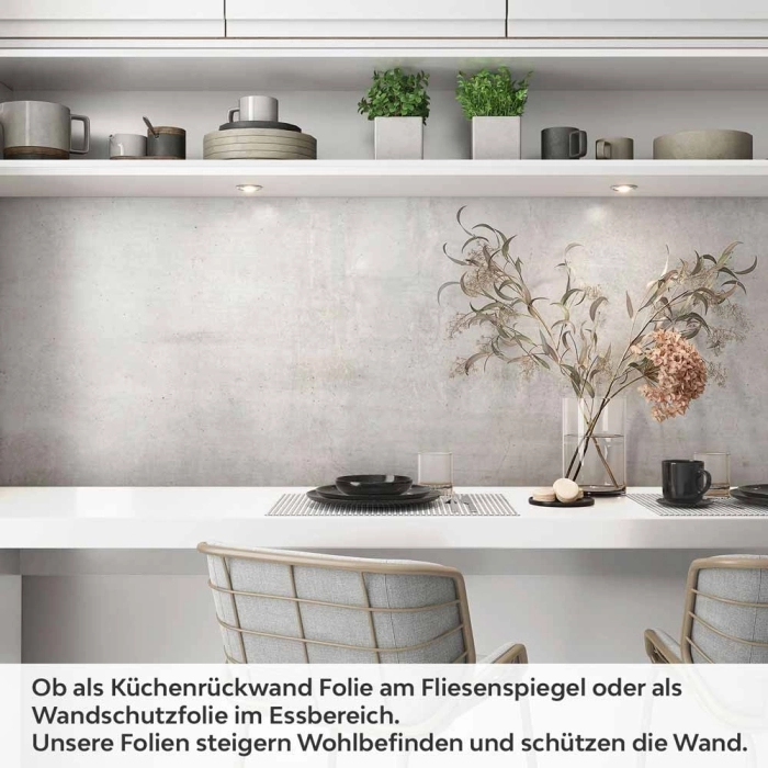 Küchenrückwand Folie Betonoptik - Modern und stilvoll Artikelbild 1
