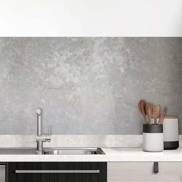 Küchenrückwand Folie Betonstruktur