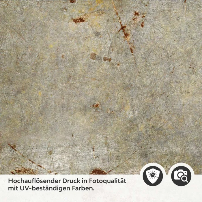 Küchenrückwand Folie Rost & Beton - Ein Hauch von Vintage Detailbild 2