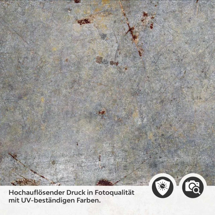 Küchenrückwand Folie Vintage Beton & Rost - Zeitloser Charme Detailbild 2
