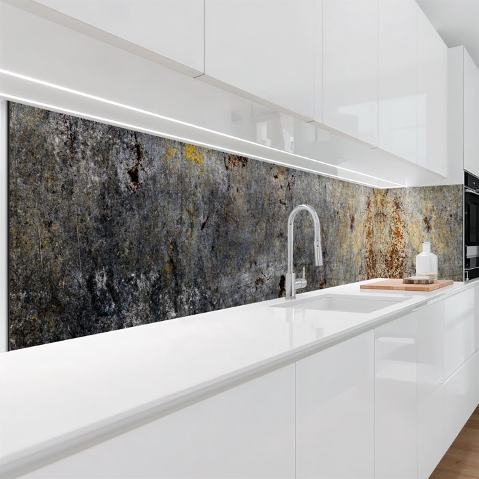Küchenrückwand Folie Rostoptik - Für einen Loft-inspirierten Stil Artikelbild 2