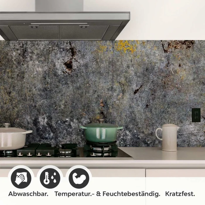 Küchenrückwand Folie Rostoptik - Für einen Loft-inspirierten Stil Detailbild 1
