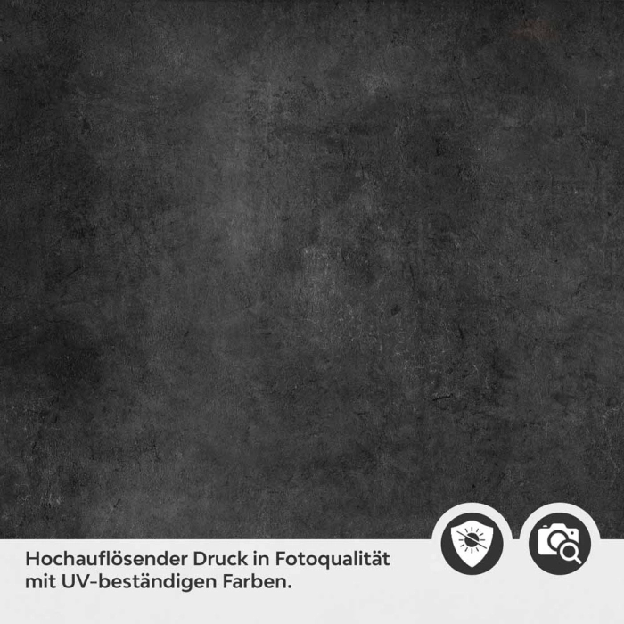 Küchenrückwand Folie Tiefschwarzer Beton-Look für Ihre elegante Küche Detailbild 2