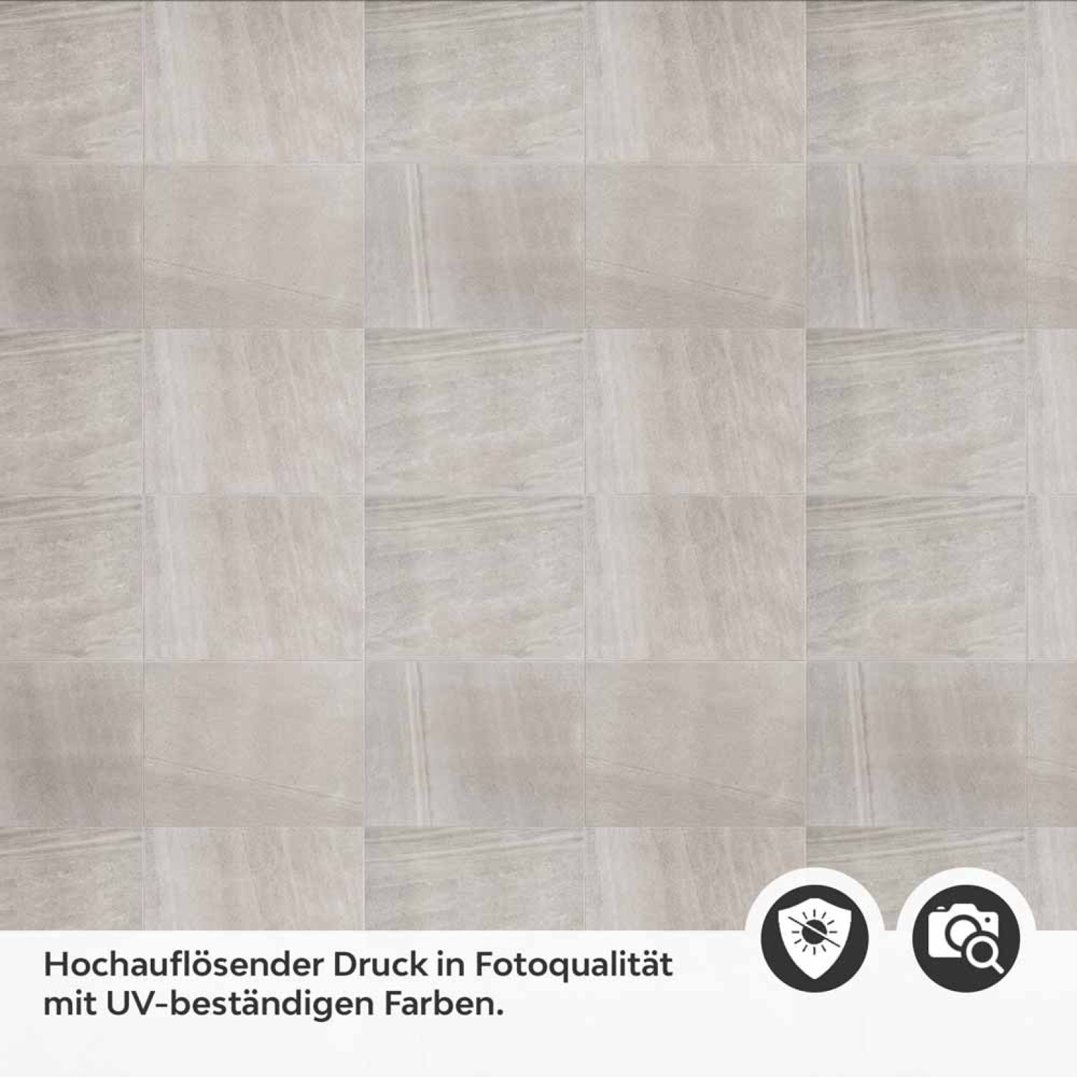 Küchenrückwand Folie Steinoptik Fliesen - Stilvolle Wanddeko Detailbild 2