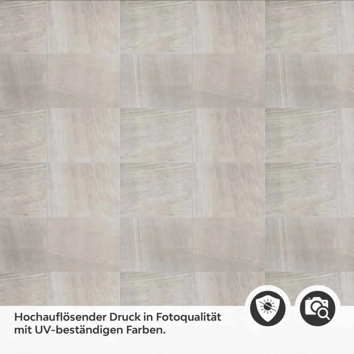 Küchenrückwand Folie Steinoptik Fliesen - Stilvolle Wanddeko Detailbild 2