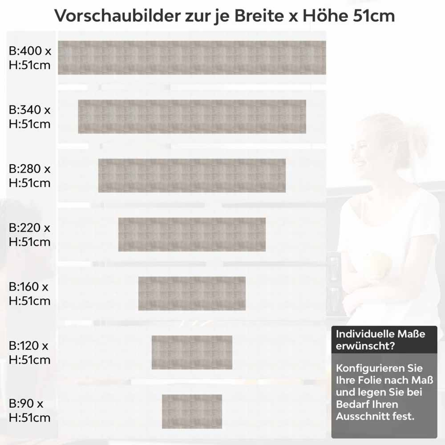 Küchenrückwand Folie Steinoptik Fliesen - Stilvolle Wanddeko Höhe 51cm