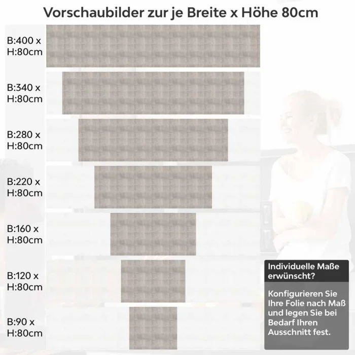 Küchenrückwand Folie Steinoptik Fliesen - Stilvolle Wanddeko Höhe 80cm
