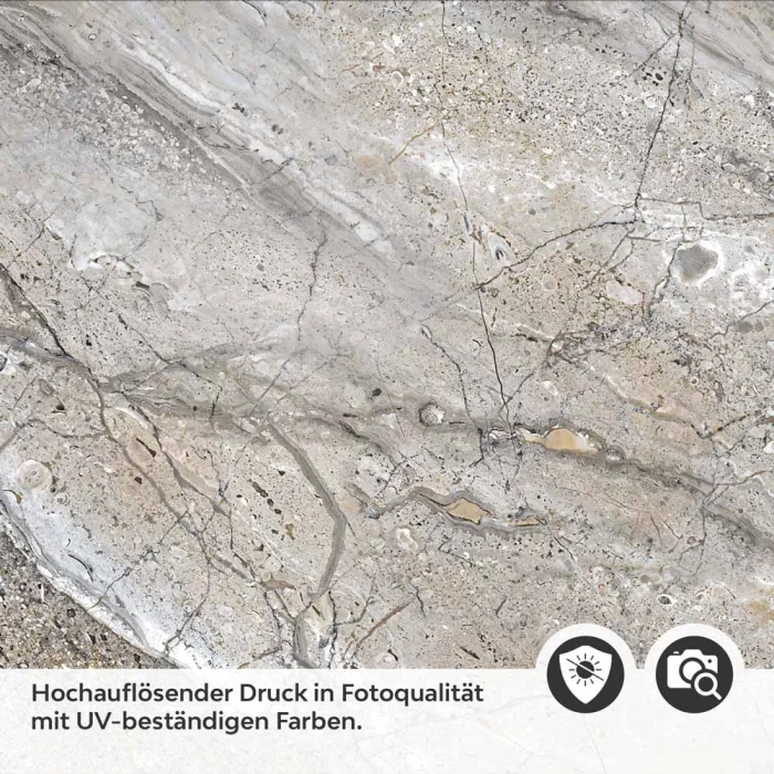 Küchenrückwand Folie Naturstein Marmoroptik Detailbild 2